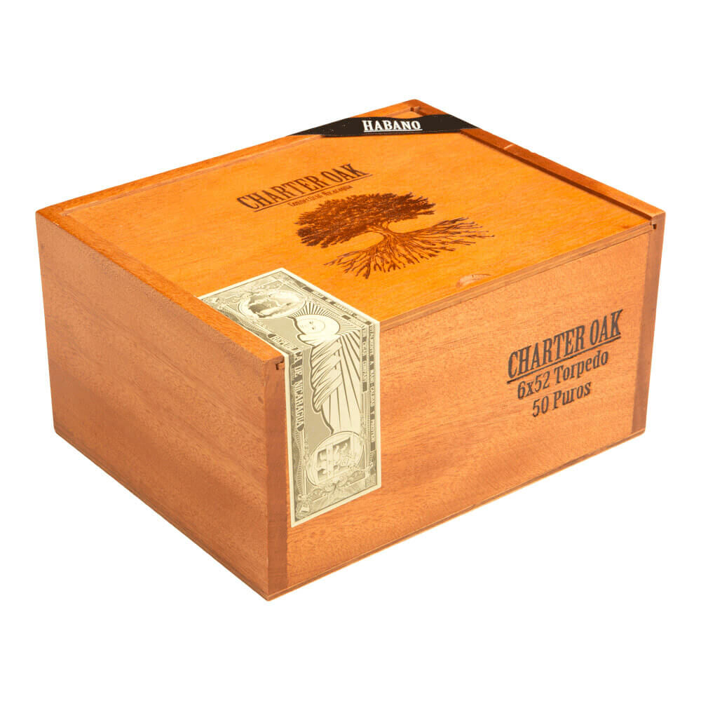 View product media FCCOHTO Foundation Charter Oak Habano Torpedo Cigars 3